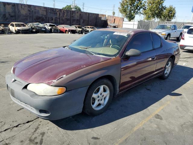 2G1WX15K049372464 - 2004 CHEVROLET MONTE CARL SS BURGUNDY photo 1