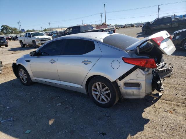 KNAGM4A78B5147918 - 2011 KIA OPTIMA LX SILVER photo 2