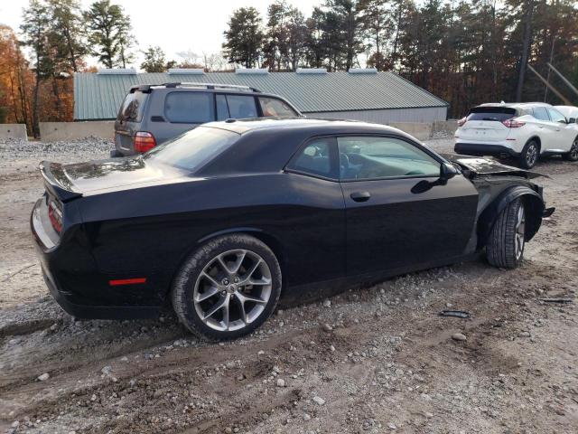 2C3CDZJGXNH214762 - 2022 DODGE CHALLENGER GT BLACK photo 3