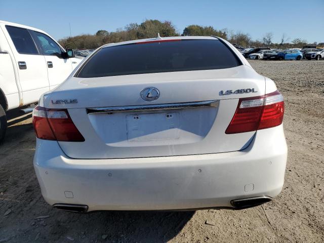 JTHGL46F885032569 - 2008 LEXUS LS 460L WHITE photo 6