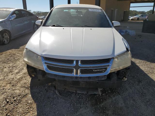 1C3CDZCB4CN146979 - 2012 DODGE AVENGER SXT WHITE photo 5