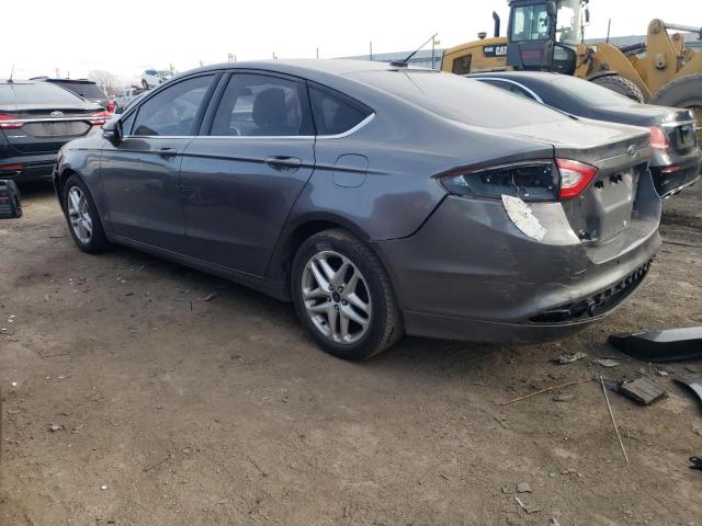 3FA6P0H71ER171988 - 2014 FORD FUSION SE GRAY photo 2