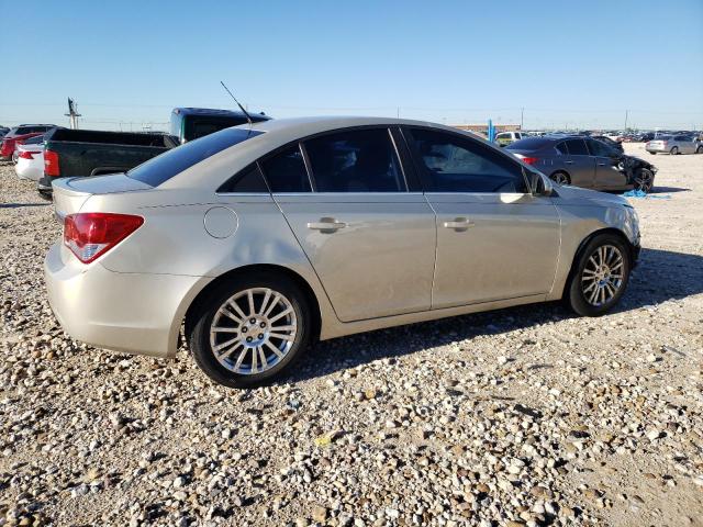 1G1PJ5S96B7207175 - 2011 CHEVROLET CRUZE ECO BEIGE photo 3