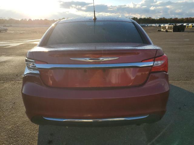1C3BC2FB4BN533788 - 2011 CHRYSLER 200 LIMITED RED photo 6