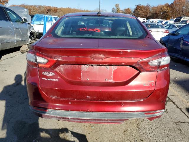 1FA6P0HD8G5126848 - 2016 FORD FUSION SE BURGUNDY photo 6