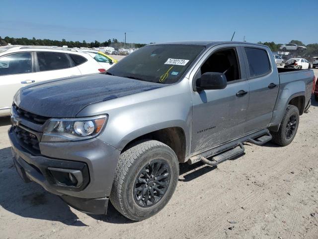 1GCGTDEN8N1154149 - 2022 CHEVROLET COLORADO Z71 GRAY photo 1