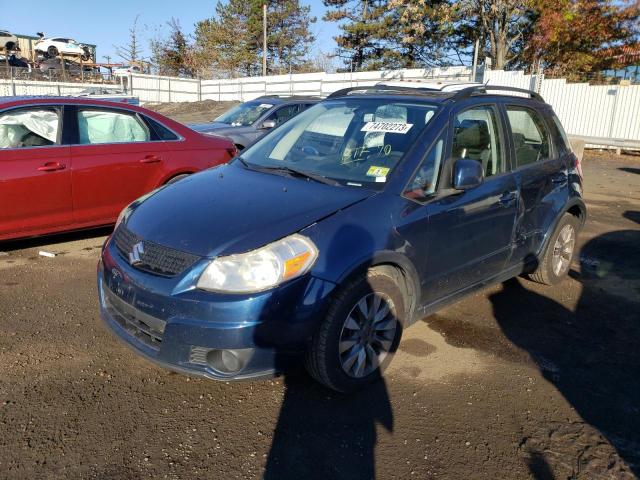 JS2YB5A35A6302567 - 2010 SUZUKI SX4 BLUE photo 1