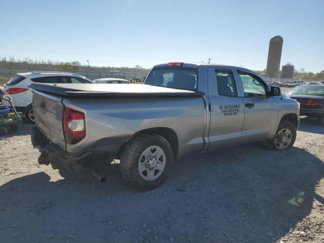 5TFUM5F12FX062132 - 2015 TOYOTA TUNDRA DOUBLE CAB SR/SR5 SILVER photo 3