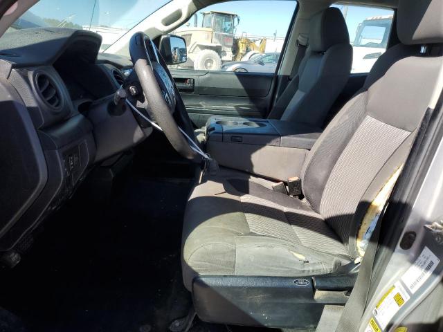 5TFUM5F12FX062132 - 2015 TOYOTA TUNDRA DOUBLE CAB SR/SR5 SILVER photo 7