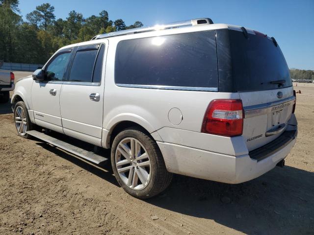 1FMJK1LT4HEA39050 - 2017 FORD EXPEDITION EL PLATINUM WHITE photo 2