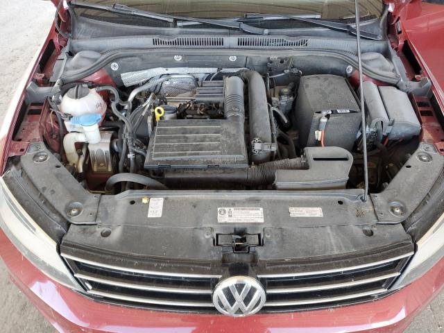 3VW167AJ5GM295944 - 2016 VOLKSWAGEN JETTA S BURGUNDY photo 11