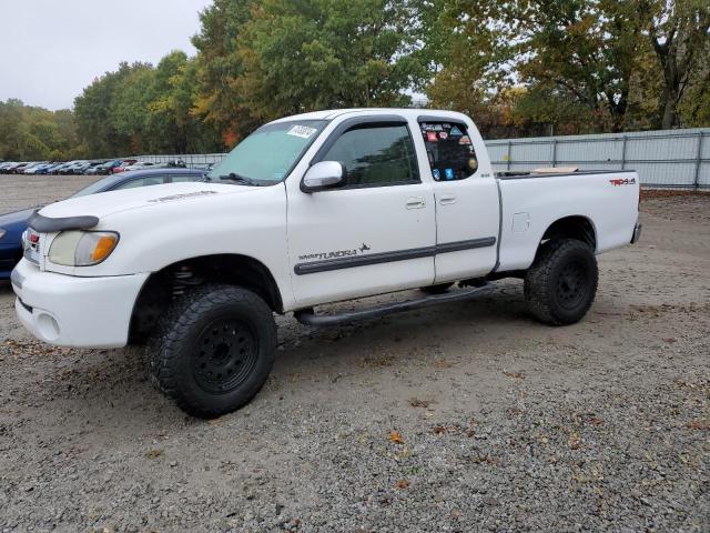 5TBBT44134S454412 - 2004 TOYOTA TUNDRA ACCESS CAB SR5 WHITE photo 1