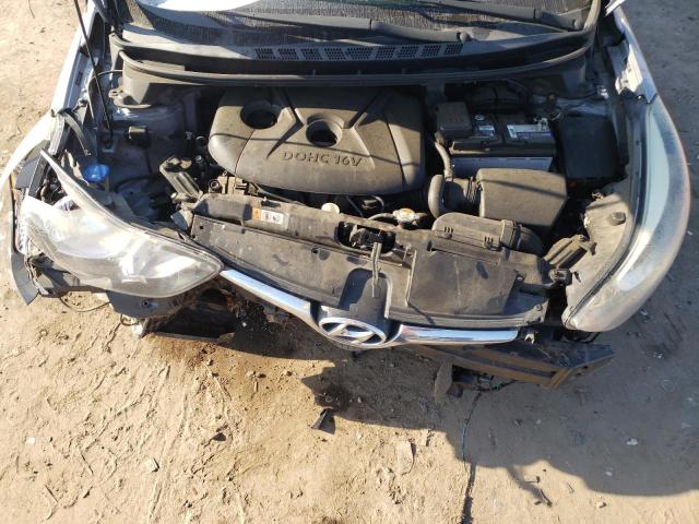 5NPDH4AE1FH635347 - 2015 HYUNDAI ELANTRA SE SILVER photo 11