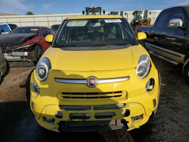 ZFBCFADH4EZ029332 - 2014 FIAT 500L TREKKING YELLOW photo 5