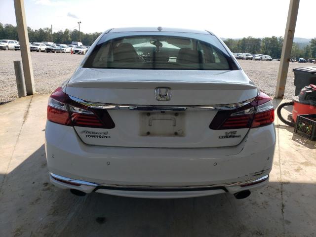 1HGCR3F9XGA017548 - 2016 HONDA ACCORD TOURING WHITE photo 6