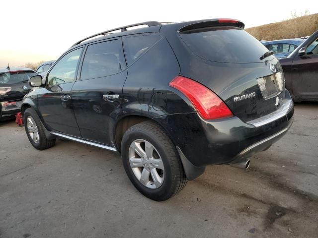 JN8AZ08W97W665803 - 2007 NISSAN MURANO SL BLACK photo 2