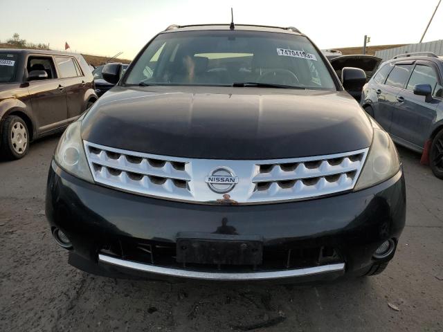 JN8AZ08W97W665803 - 2007 NISSAN MURANO SL BLACK photo 5