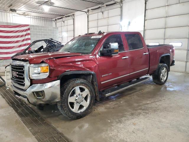 1GT12ZEG1FF619172 - 2015 GMC SIERRA K2500 SLT BURGUNDY photo 1