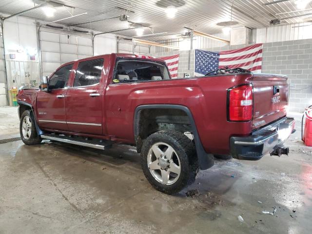 1GT12ZEG1FF619172 - 2015 GMC SIERRA K2500 SLT BURGUNDY photo 2