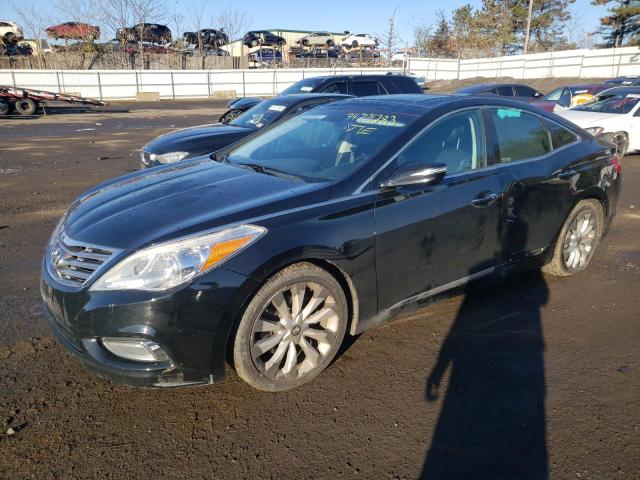 KMHFH4JG6CA142627 - 2012 HYUNDAI AZERA GLS BLACK photo 1