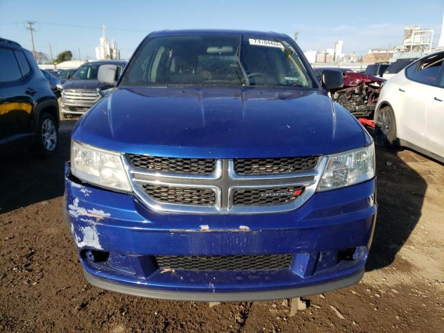 3C4PDCAB5CT273298 - 2012 DODGE JOURNEY SE BLUE photo 5