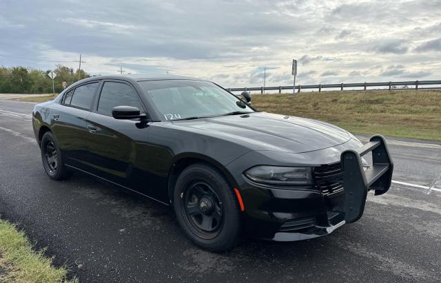 2C3CDXAG0FH848023 - 2015 DODGE CHARGER POLICE BLACK photo 1
