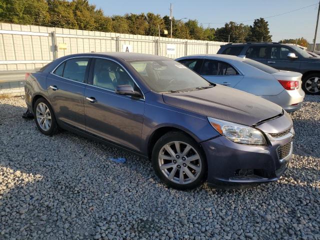 1G11H5SL6EF260126 - 2014 CHEVROLET MALIBU LTZ BLUE photo 4