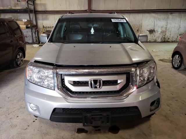 5FNYF4H9XBB087874 - 2011 HONDA PILOT TOURING SILVER photo 5