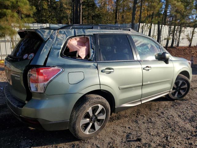 JF2SJARC4HH563348 - 2017 SUBARU FORESTER 2.5I LIMITED GREEN photo 3