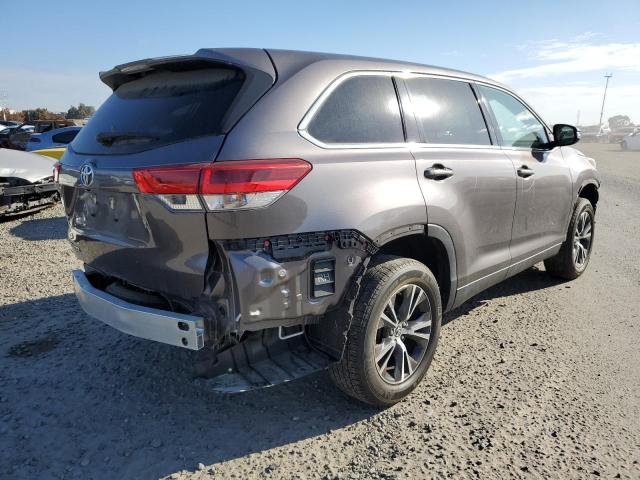 5TDZZRFH6KS311284 - 2019 TOYOTA HIGHLANDER LE CHARCOAL photo 3