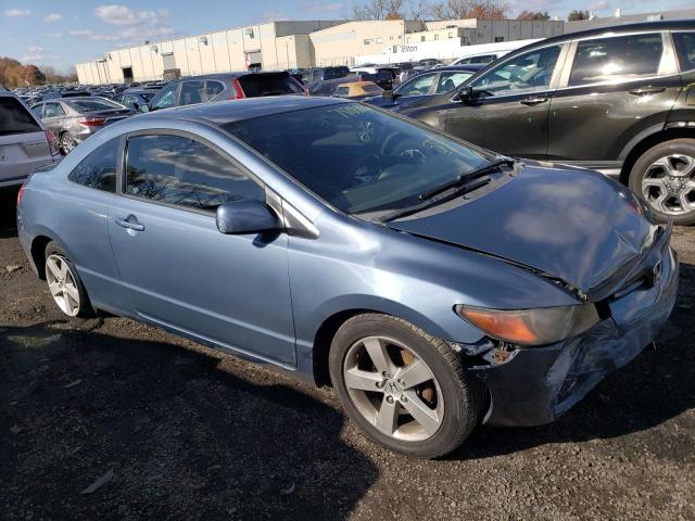 2HGFG12837H530839 - 2007 HONDA CIVIC EX BLUE photo 4