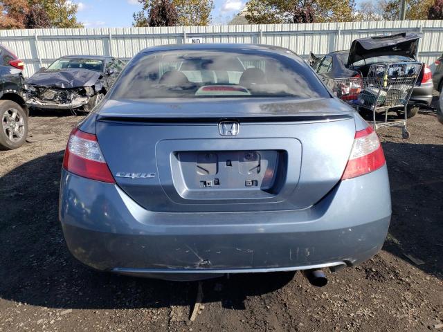 2HGFG12837H530839 - 2007 HONDA CIVIC EX BLUE photo 6