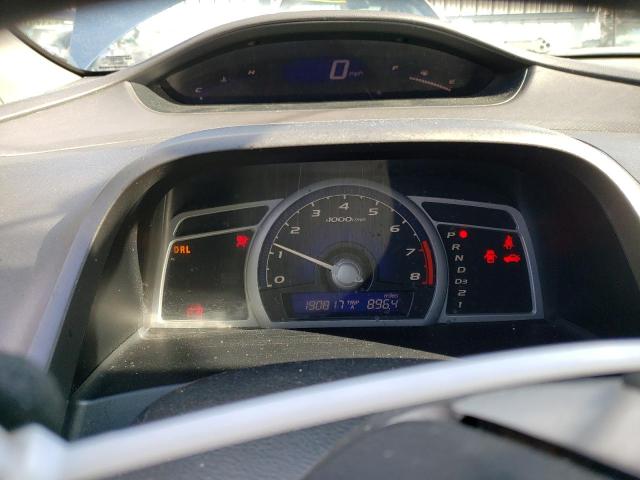 2HGFG12837H530839 - 2007 HONDA CIVIC EX BLUE photo 9