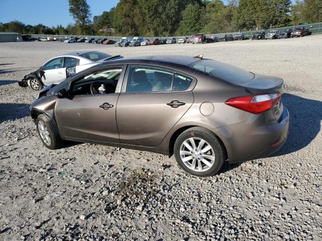 KNAFX4A60E5200805 - 2014 KIA FORTE LX GRAY photo 2