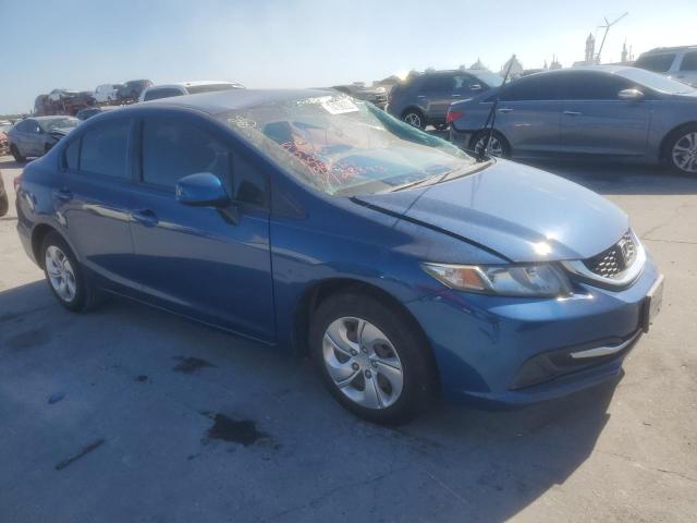 2HGFB2F56DH528843 - 2013 HONDA CIVIC LX BLUE photo 4