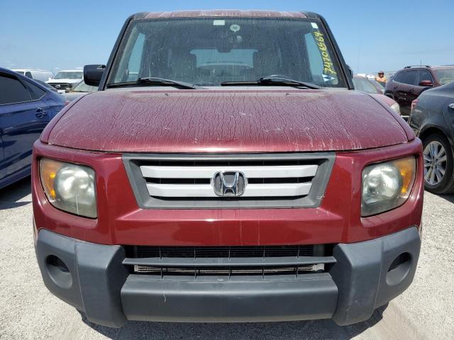 5J6YH18788L006409 - 2008 HONDA ELEMENT EX BURGUNDY photo 5