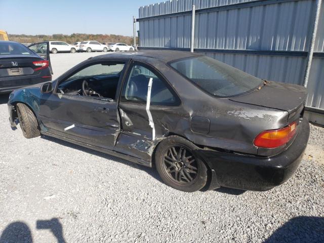 1HGEJ2120SL047627 - 1995 HONDA CIVIC DX GRAY photo 2