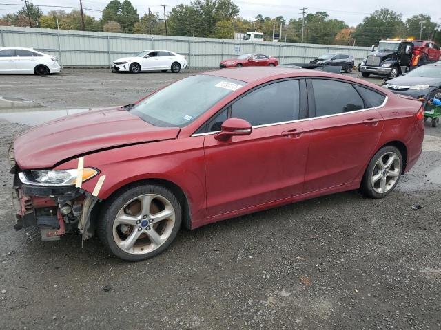 3FA6P0HR5ER255085 - 2014 FORD FUSION SE RED photo 1