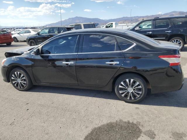 3N1AB7AP9EL657847 - 2014 NISSAN SENTRA S BLACK photo 2