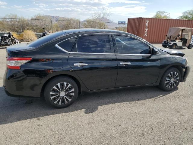 3N1AB7AP9EL657847 - 2014 NISSAN SENTRA S BLACK photo 3