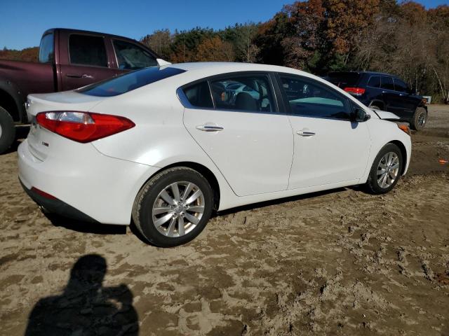 KNAFX4A82E5091748 - 2014 KIA FORTE EX WHITE photo 3