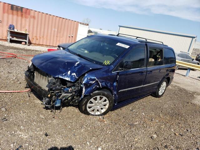 2C4RC1BG8DR651757 - 2013 CHRYSLER TOWN & COU TOURING BLUE photo 1