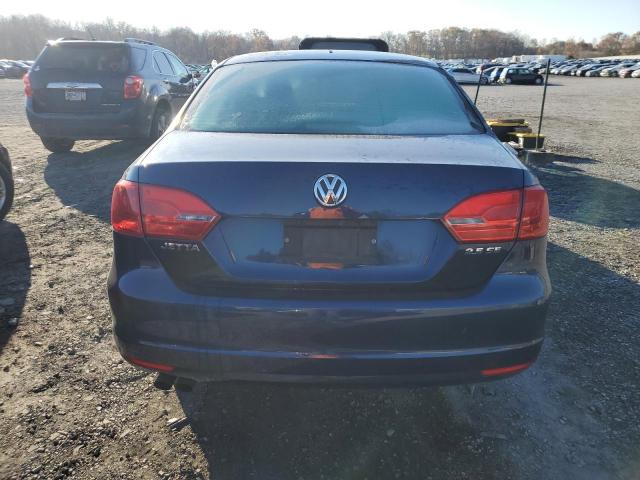 3VWDP7AJ3CM318500 - 2012 VOLKSWAGEN JETTA SE BLUE photo 6