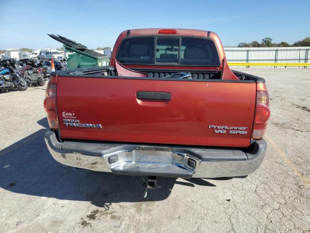 5TEJU62N57Z467428 - 2007 TOYOTA TACOMA DOUBLE CAB PRERUNNER RED photo 6