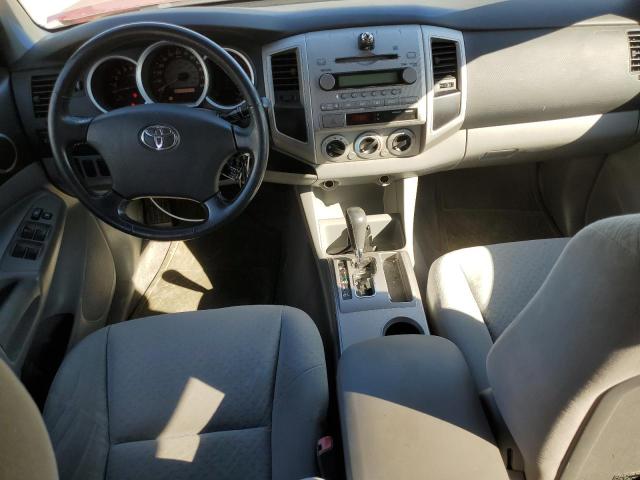 5TEJU62N57Z467428 - 2007 TOYOTA TACOMA DOUBLE CAB PRERUNNER RED photo 8