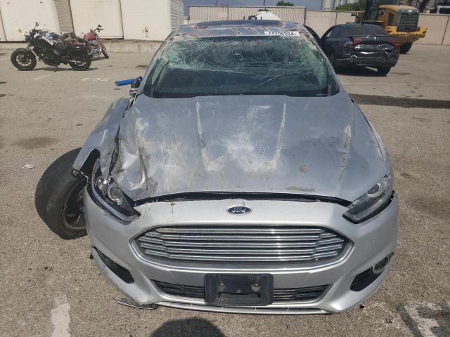 3FA6P0K94FR161659 - 2015 FORD FUSION TITANIUM SILVER photo 5