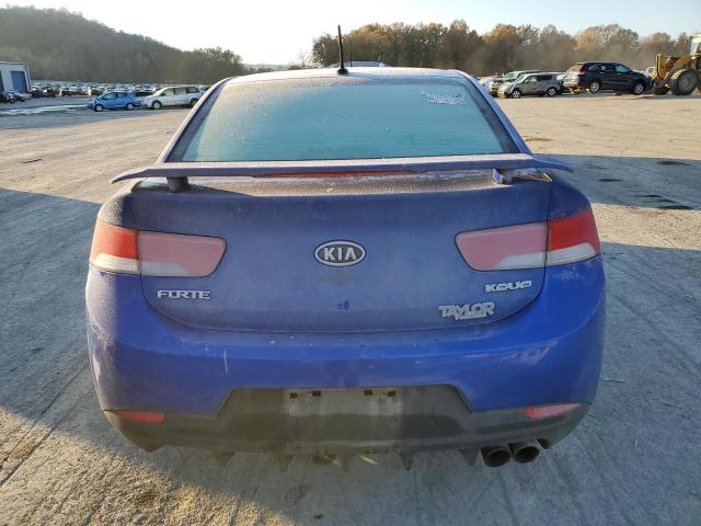 KNAFU6A26D5679814 - 2013 KIA FORTE EX BLUE photo 6