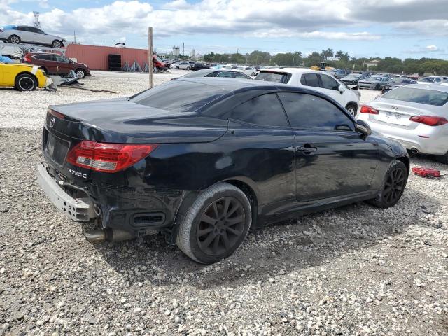 JTHFF2C23A2504256 - 2010 LEXUS IS 250 BLACK photo 3