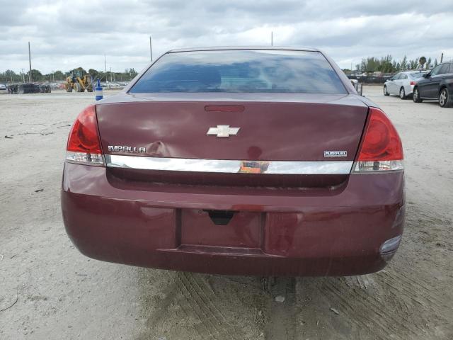 2G1WT55K079183515 - 2007 CHEVROLET IMPALA LS LT BURGUNDY photo 6