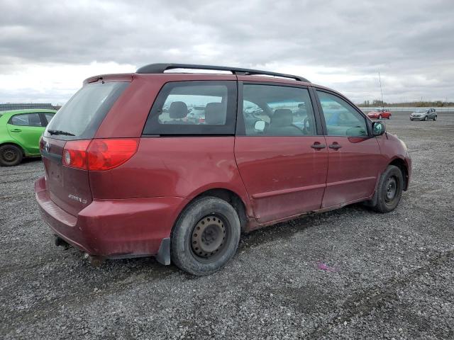 5TDZA29C06S510366 - 2006 TOYOTA SIENNA CE BURGUNDY photo 3